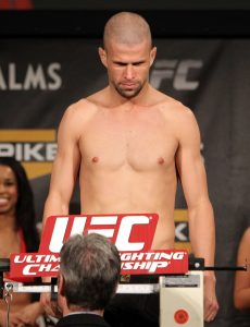LAS VEGAS - JUNE 03: Chris Cope weighs in at the Ultimate Fighter 13 Finale weigh-in at the Palms Casino & Resort on June 3, 2011 in Las Vegas, Nevada. (Photo by Josh Hedges/Zuffa LLC/Zuffa LLC via Getty Images)